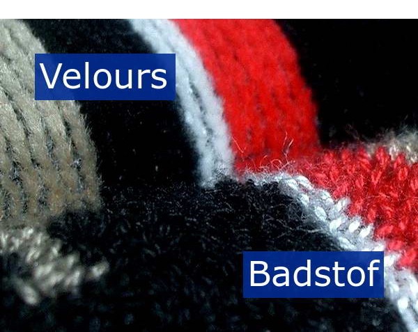 Velours Badstoff